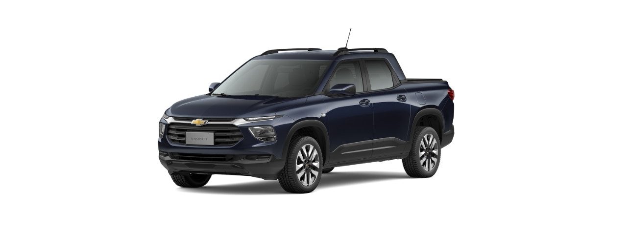 Chevrolet Montana in blue